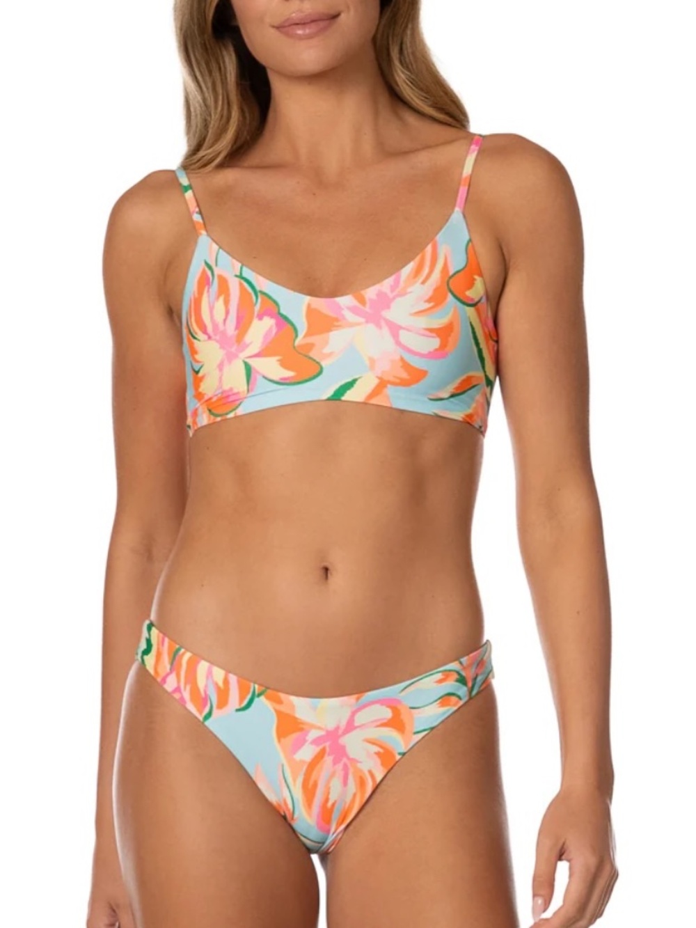 Maaji Fiesta Bloom Bikini Medium NWT